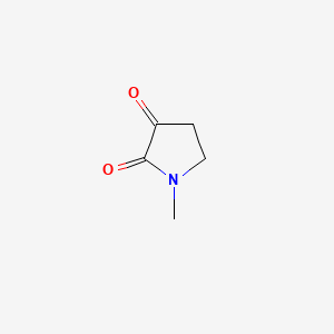 1-Methylpyrrolidine-2,3-dione chemical structure (CAS 42599-26-8)