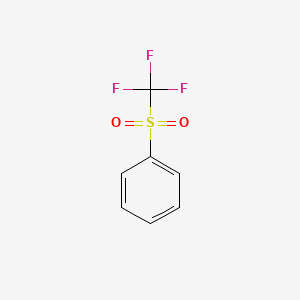 Phenyl Trifluoromethyl Sulfone chemical structure (CAS 426-58-4)