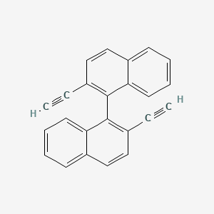 (R)-2,2'-Diethynyl-1,1'-binaphthalene chemical structure (CAS 426210-81-3)