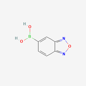 Benzo[c][1,2,5]oxadiazol-5-ylboronic acid chemical structure (CAS 426268-09-9)