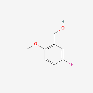 (5-Fluoro-2-methoxyphenyl)methanol chemical structure (CAS 426831-32-5)