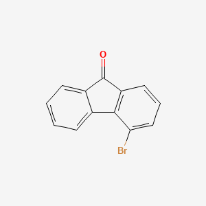 4-Bromo-9H-fluoren-9-one chemical structure (CAS 4269-17-4)