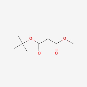 tert-Butyl methyl malonate chemical structure (CAS 42726-73-8)