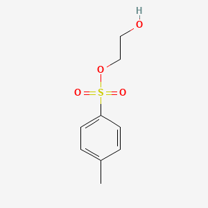 2-Hydroxyethyl 4-methylbenzenesulfonate chemical structure (CAS 42772-85-0)