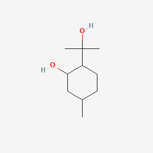 2-(2-Hydroxypropan-2-yl)-5-methylcyclohexanol chemical structure (CAS 42822-86-6)
