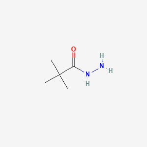 Pivalohydrazide chemical structure (CAS 42826-42-6)