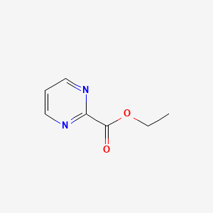 Ethyl pyrimidine-2-carboxylate chemical structure (CAS 42839-08-7)
