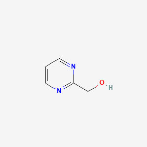 2-Pyrimidinemethanol chemical structure (CAS 42839-09-8)