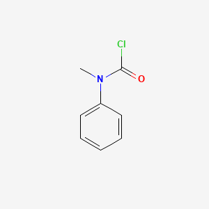 Methyl(phenyl)carbamic chloride chemical structure (CAS 4285-42-1)
