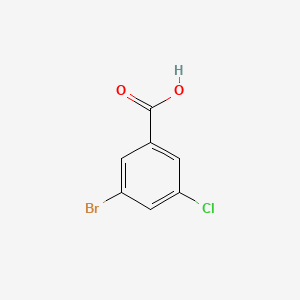 3-Bromo-5-chlorobenzoic acid chemical structure (CAS 42860-02-6)