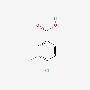 4-Chloro-3-iodobenzoic acid chemical structure (CAS 42860-04-8)