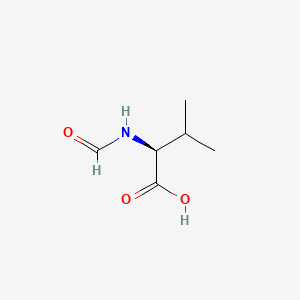 N-Formyl-L-valine chemical structure (CAS 4289-97-8)