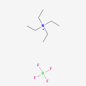 Tetraethylammonium tetrafluoroborate chemical structure (CAS 429-06-1)