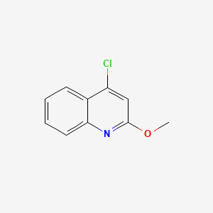4-Chloro-2-methoxyquinoline chemical structure (CAS 4295-05-0)