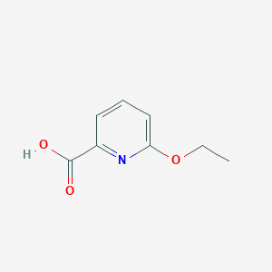 6-Ethoxypicolinic acid chemical structure (CAS 42955-22-6)