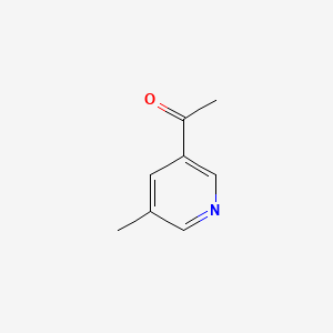 1-(5-Methylpyridin-3-yl)ethanone chemical structure (CAS 42972-46-3)
