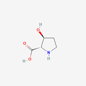 (2S,3S)-3-Hydroxypyrrolidine-2-carboxylic acid chemical structure (CAS 4298-08-2)
