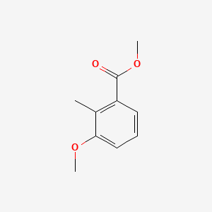 Methyl 3-methoxy-2-methylbenzoate chemical structure (CAS 42981-93-1)