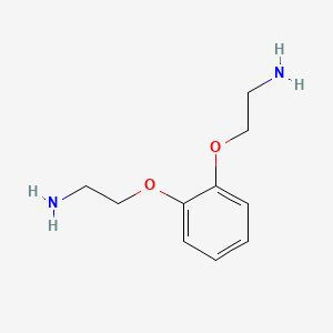 2,2'-(1,2-Phenylenebis(oxy))diethanamine chemical structure (CAS 42988-85-2)
