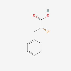 (R)-2-Bromo-3-phenylpropionic acid chemical structure (CAS 42990-55-6)