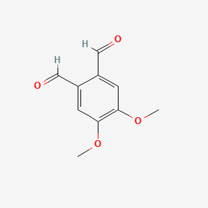 4,5-Dimethoxyphthalaldehyde chemical structure (CAS 43073-12-7)