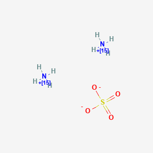 Ammonium sulfate-15N2 chemical structure (CAS 43086-58-4)