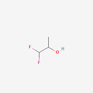 1,1-Difluoropropan-2-ol chemical structure (CAS 431-04-9)