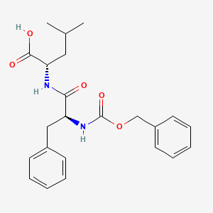 Z-Phe-Leu-OH chemical structure (CAS 4313-73-9)