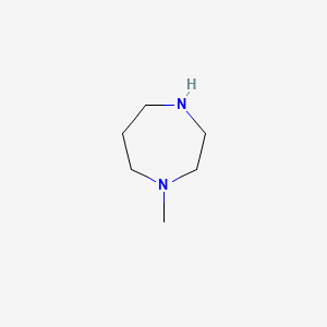 1-Methyl-1,4-diazepane chemical structure (CAS 4318-37-0)