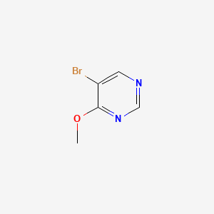 5-Bromo-4-methoxypyrimidine chemical structure (CAS 4319-85-1)