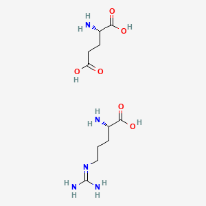 L-Arginine L-Glutamate chemical structure (CAS 4320-30-3)