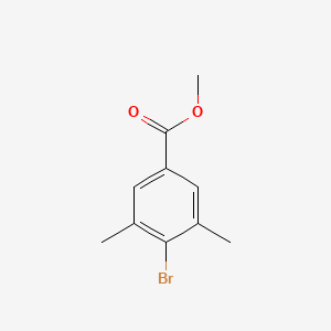 Methyl 4-bromo-3,5-dimethylbenzoate chemical structure (CAS 432022-88-3)