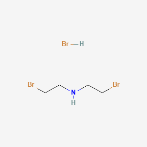 Bis(2-Bromoethyl)amine hydrobromide chemical structure (CAS 43204-63-3)