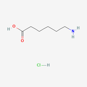 6-Aminohexanoic acid hydrochloride chemical structure (CAS 4321-58-8)