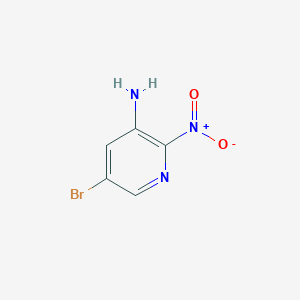 5-Bromo-2-nitropyridin-3-amine chemical structure (CAS 433226-05-2)