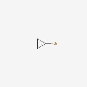 Bromocyclopropane chemical structure (CAS 4333-56-6)