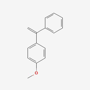 1-Methoxy-4-(1-phenylvinyl)benzene chemical structure (CAS 4333-75-9)