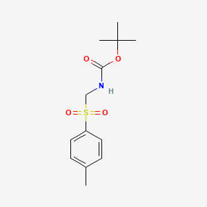 tert-Butyl (tosylmethyl)carbamate chemical structure (CAS 433335-00-3)