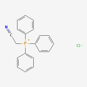 (Cyanomethyl)triphenylphosphonium chloride chemical structure (CAS 4336-70-3)