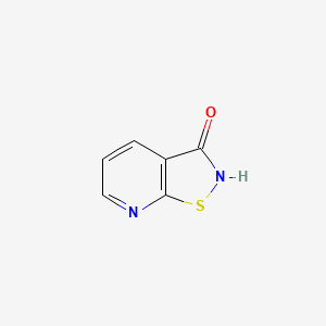 Isothiazolo[5,4-b]pyridin-3-ol chemical structure (CAS 4337-60-4)