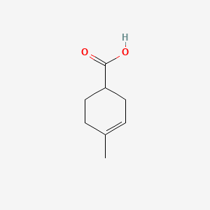 4-Methylcyclohex-3-enecarboxylic acid chemical structure (CAS 4342-60-3)