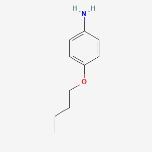 4-Butoxyaniline chemical structure (CAS 4344-55-2)