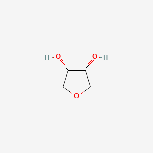 cis-Tetrahydrofuran-3,4-diol chemical structure (CAS 4358-64-9)