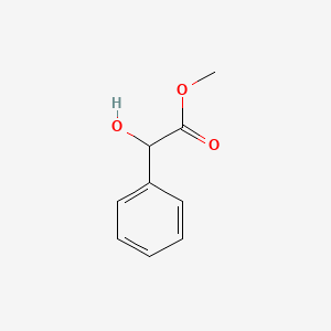 Methyl 2-hydroxy-2-phenylacetate chemical structure (CAS 4358-87-6)