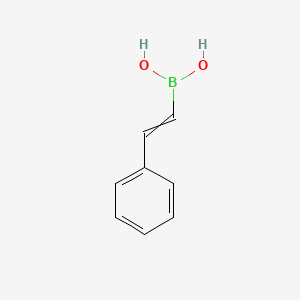 (Z/E)-Styrylboronic acid chemical structure (CAS 4363-35-3)