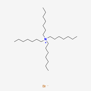 Tetraheptylammonium bromide chemical structure (CAS 4368-51-8)