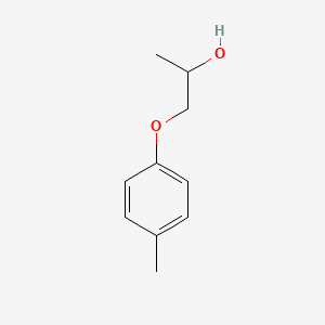 1-(4-Methylphenoxy)-2-propanol chemical structure (CAS 4369-08-8)