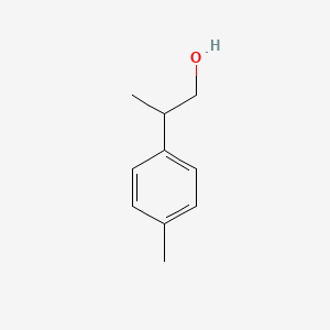 2-(p-Tolyl)propan-1-ol chemical structure (CAS 4371-50-0)