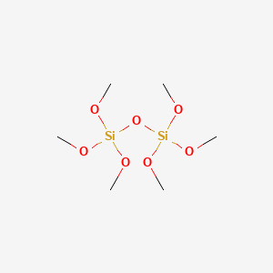 Hexamethyl diorthosilicate chemical structure (CAS 4371-91-9)