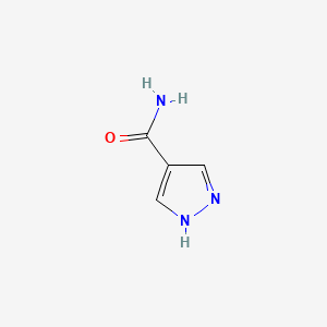 4-Pyrazolecarboxamide chemical structure (CAS 437701-80-9)